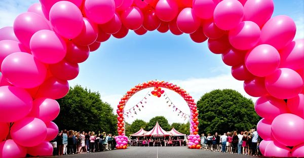 La magie des arches de ballons pour toutes vos fêtes