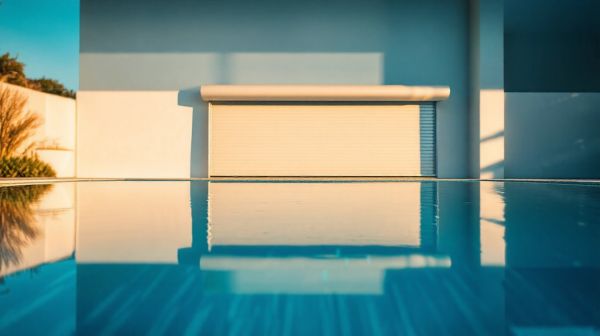 Les volets roulants immergés pour une piscine élégante